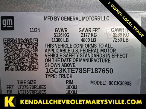 Used 2025 Chevrolet Silverado 3500 LT image 18