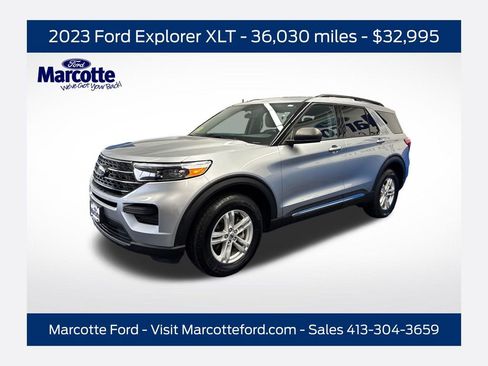 Certified 2023 Ford Explorer XLT AWD/4WD image 1