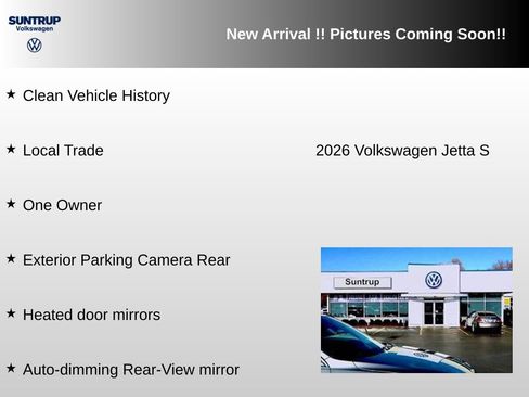 Used 2026 Volkswagen Jetta S FWD image 2
