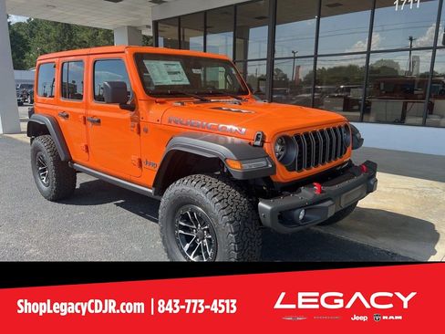 New 2025 Jeep Wrangler Unlimited Rubicon w/ XTREMEE 35" Tire Package image 1
