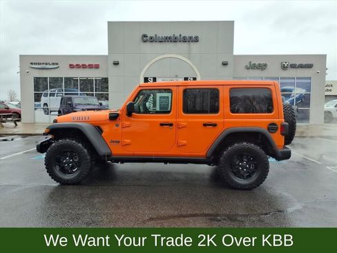 Used 2025 Jeep Wrangler Unlimited Sport S 4xe image 1