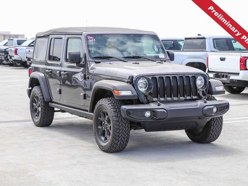 Used 2022 Jeep Wrangler Unlimited Sport AWD/4WD image 3