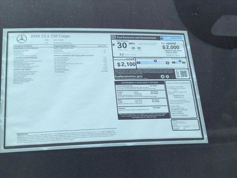 New 2026 Mercedes-Benz CLA 250 image 17