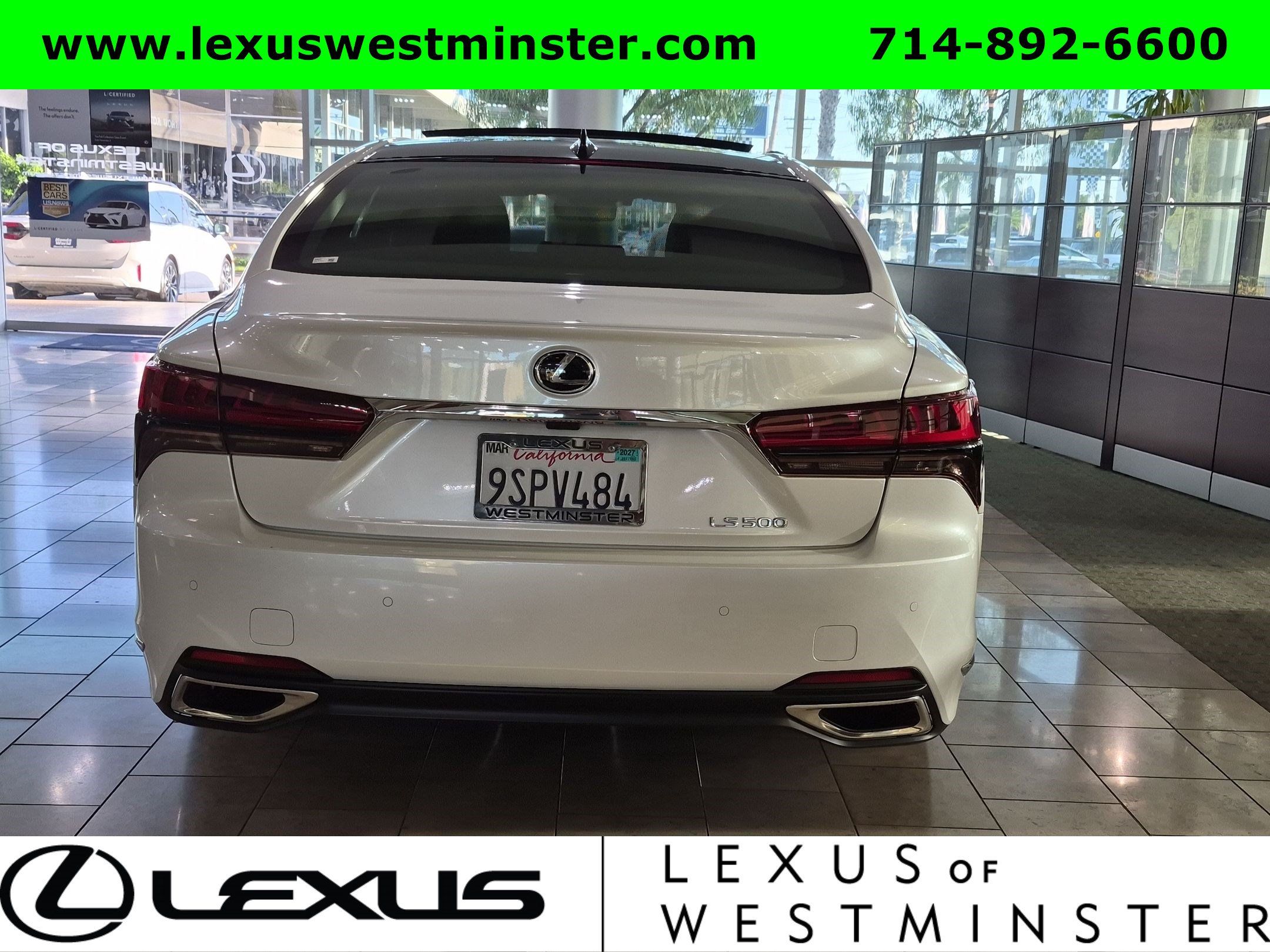 Certified 2025 Lexus LS 500 w/ Interior Upgrade Package RWD image 9