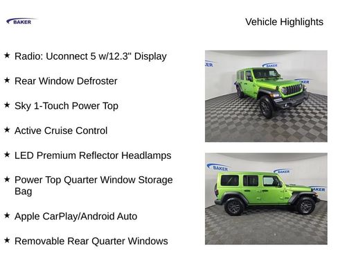 Used 2025 Jeep Wrangler Unlimited Sport AWD/4WD image 4