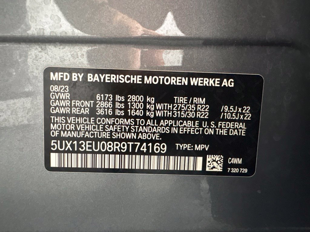 Certified 2024 BMW X5 sDrive40i w/ Premium Package RWD image 35