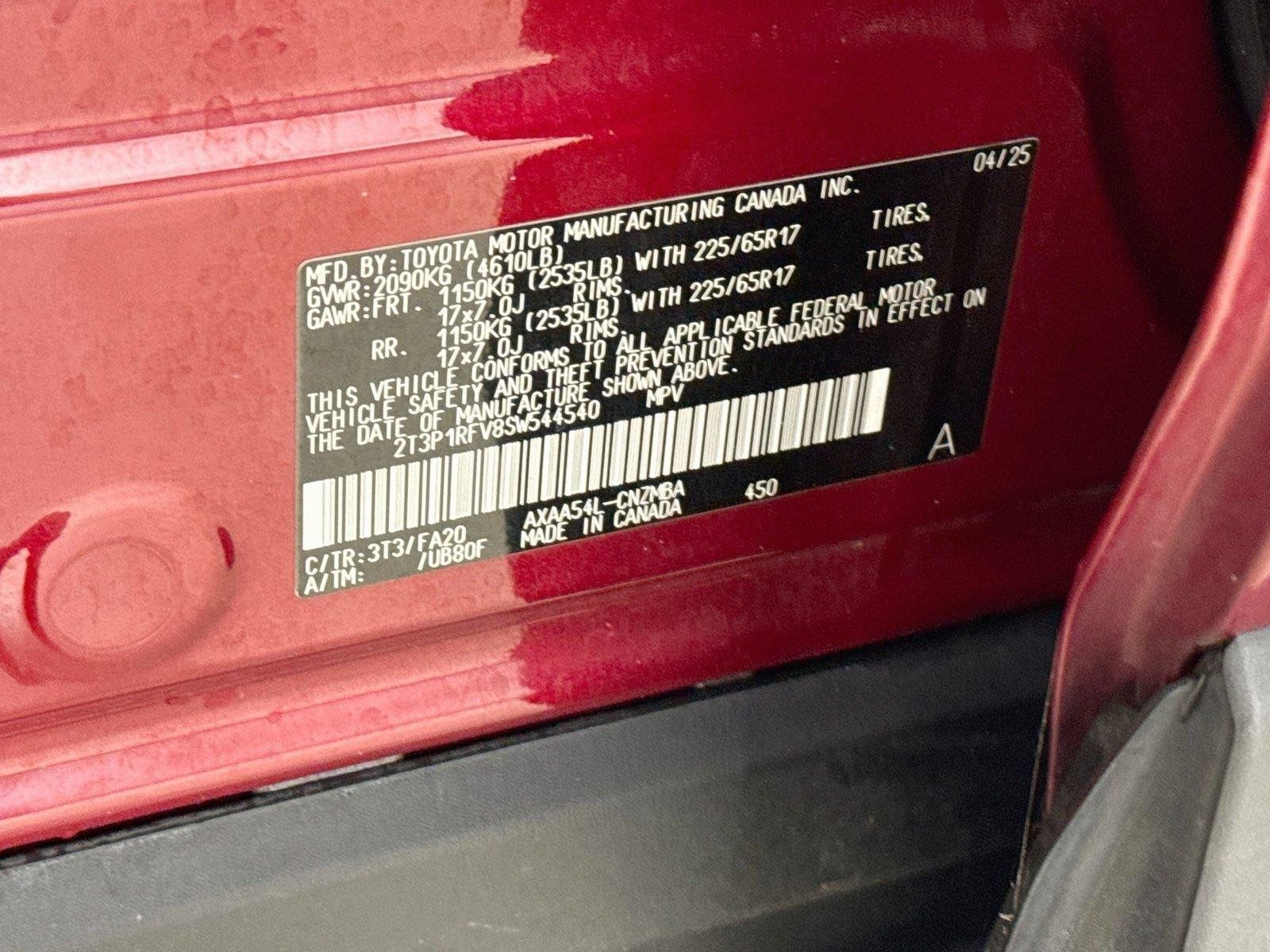 Used 2025 Toyota RAV4 XLE AWD/4WD image 21