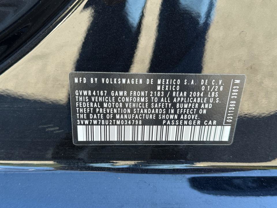 Certified 2026 Volkswagen Jetta SE FWD image 35