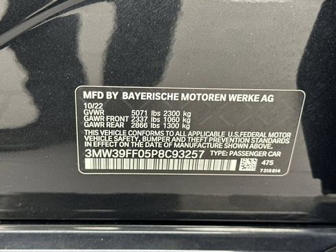 Used 2023 BMW 330e w/ M Sport Package RWD image 34