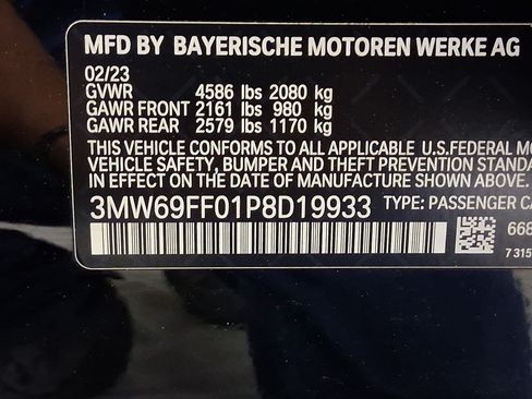 Certified 2023 BMW 330i Sedan w/ Convenience Package RWD image 18