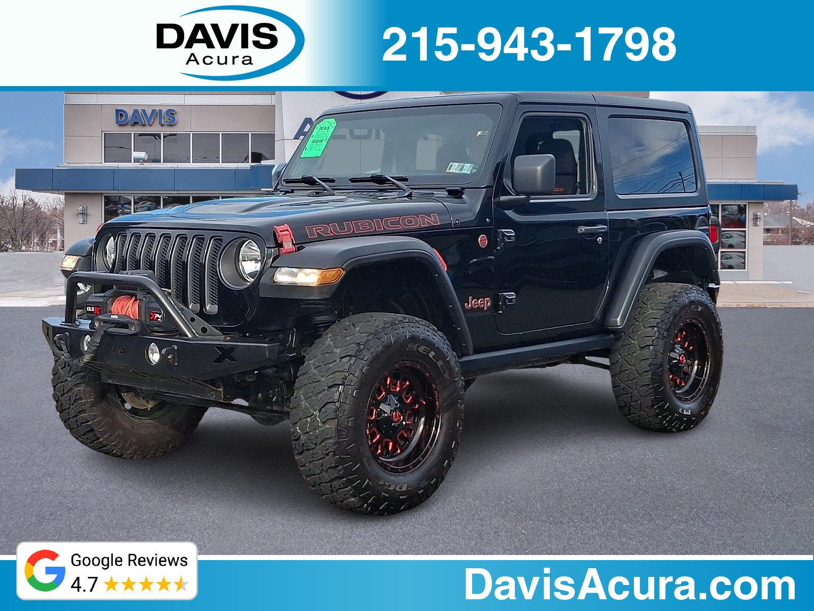 Used 2021 Jeep Wrangler Rubicon w/ Cold Weather Group AWD/4WD image 1
