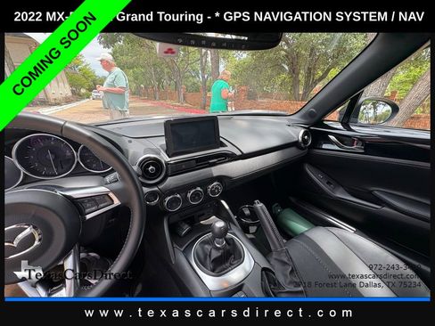 Used 2022 MAZDA MX-5 Miata Grand Touring w/ Weather Package RWD image 8