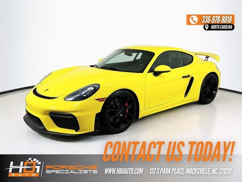 Used 2022 Porsche 718 Cayman GT4 RWD image 1