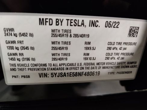 Used 2022 Tesla Model S image 26