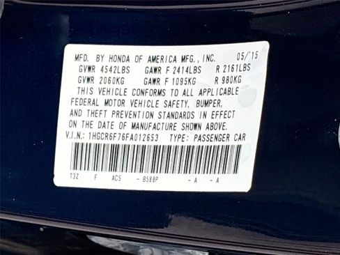 Used 2015 Honda Accord Touring image 33