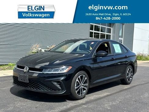 Certified 2025 Volkswagen Jetta Sport FWD image 1
