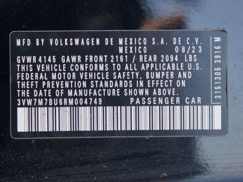 Used 2024 Volkswagen Jetta SE image 27