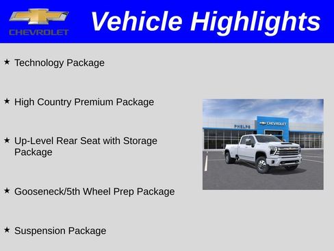 New 2026 Chevrolet Silverado 3500 High Country w/ High Country Premium Package AWD/4WD image 2