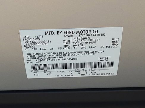 Used 2017 Ford Explorer XLT w/ Equipment Group 202A image 33