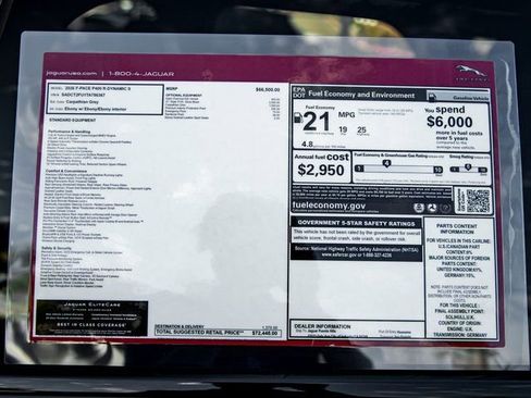 New 2026 Jaguar F-PACE R-Dynamic S image 32