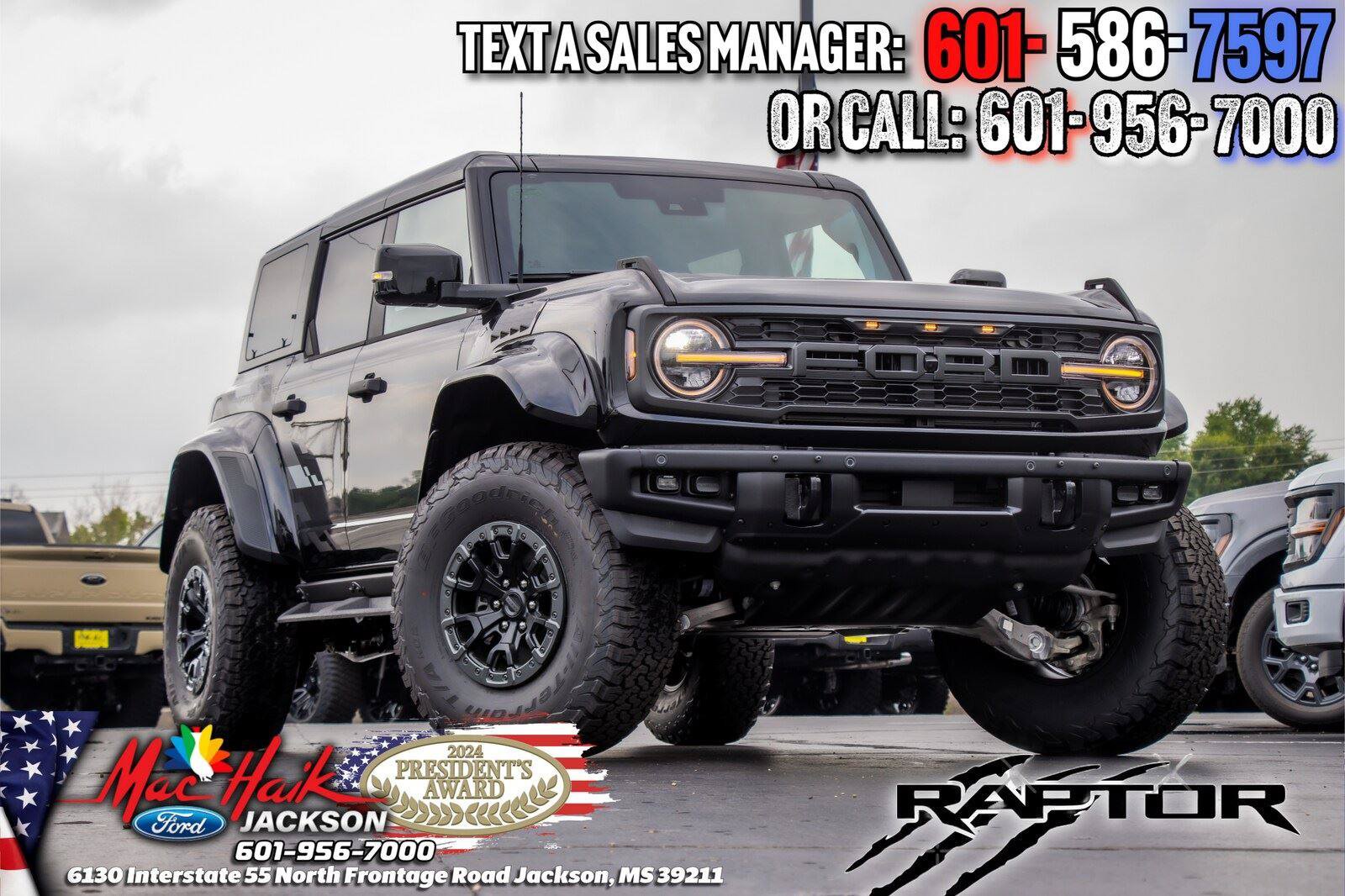 Used 2026 Ford Bronco Raptor AWD/4WD image 1