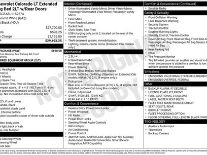 Used 2020 Chevrolet Colorado LT w/ Safety Package