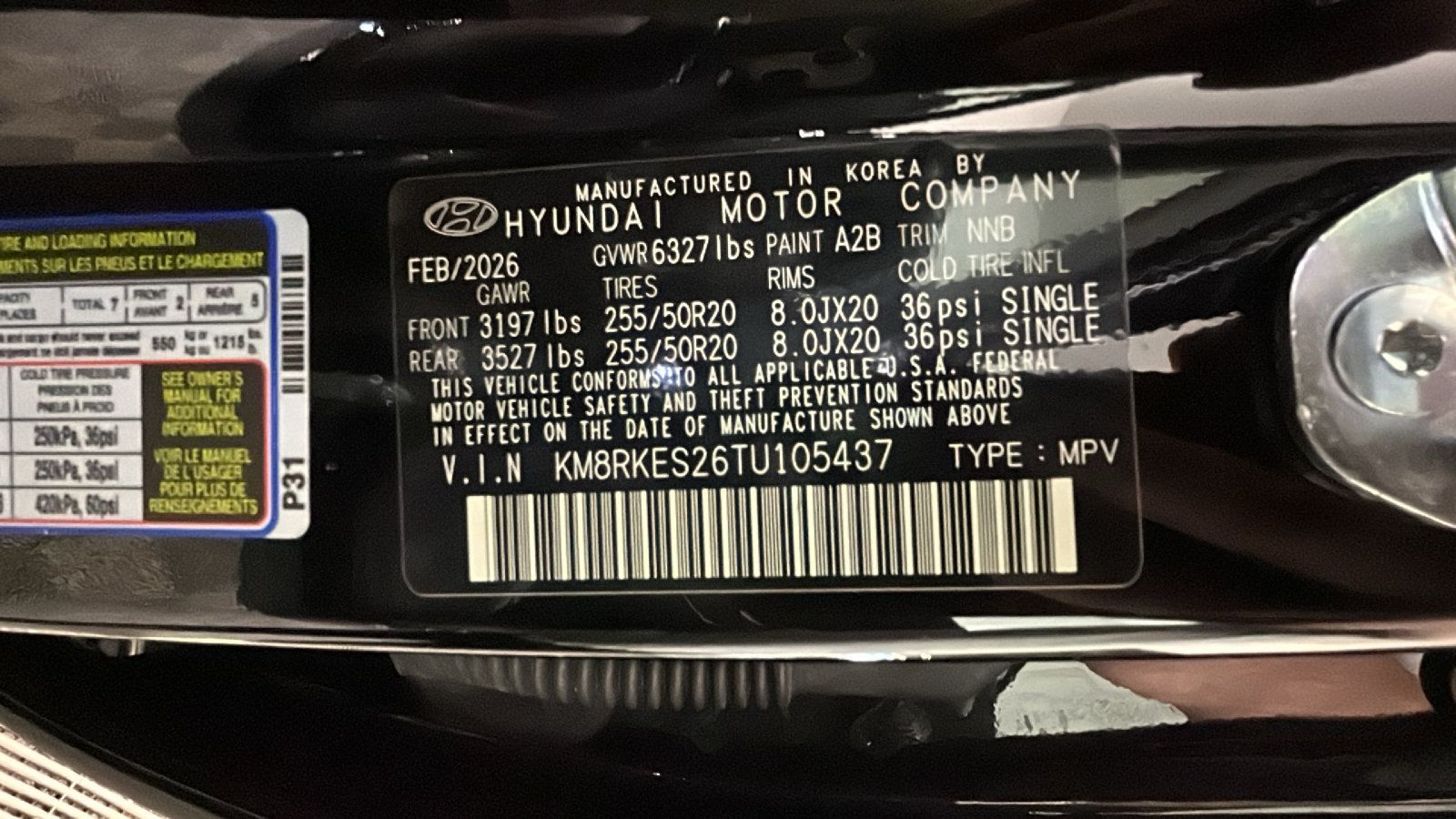 Certified 2026 Hyundai Palisade Limited AWD/4WD image 12