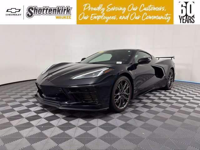 Used 2024 Chevrolet Corvette Stingray Premium Cpe w/ Z51 Performance Package RWD image 1