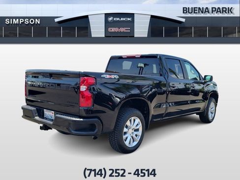 Used 2024 Chevrolet Silverado 1500 Custom w/ LPO, Dark Essentials Package AWD/4WD image 8