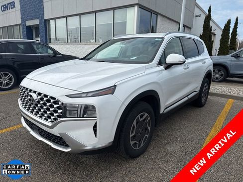 Used 2023 Hyundai Santa Fe Blue AWD/4WD image 1