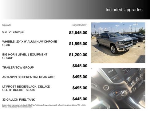 Used 2019 RAM 1500 Big Horn RWD image 5