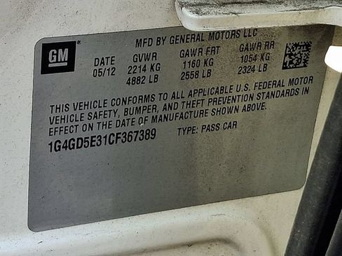 Used 2012 Buick LaCrosse Premium FWD image 31