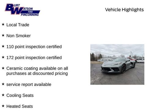 Used 2023 Chevrolet Corvette Stingray Preferred Cpe w/ Z51 Performance Package image 10