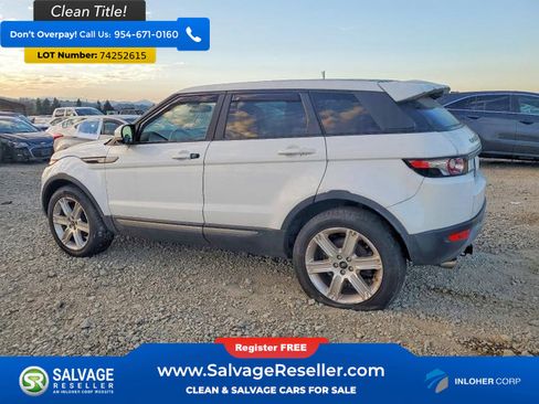 Used 2013 Land Rover Range Rover Evoque Pure Plus image 3