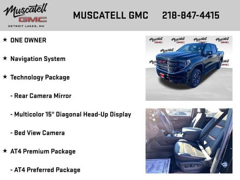 Used 2026 GMC Sierra 1500 AT4 w/ AT4 Premium Package AWD/4WD image 6