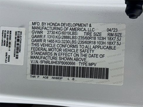 Used 2023 Honda Odyssey EX-L image 34