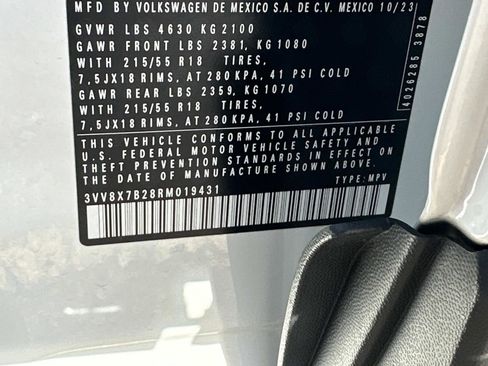 Used 2024 Volkswagen Taos S image 18