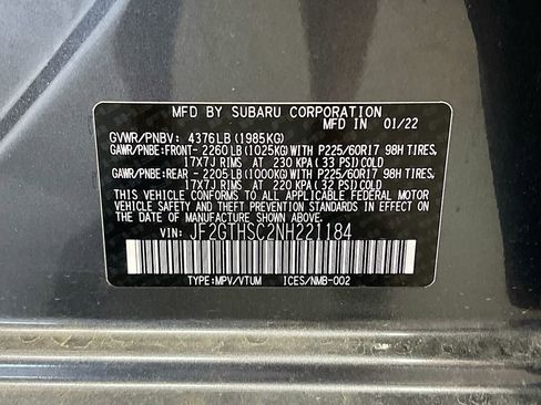 Used 2022 Subaru Crosstrek 2.5i Sport w/ Moonroof Package AWD/4WD image 31
