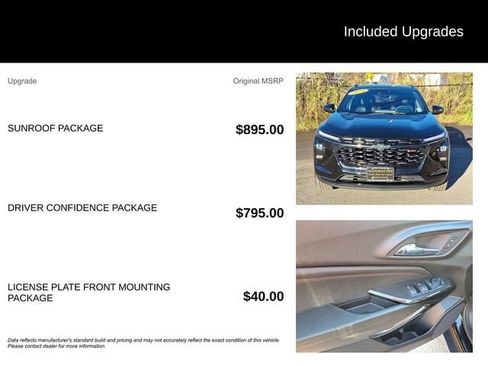 Used 2024 Chevrolet Trax RS w/ Sunroof Package image 7