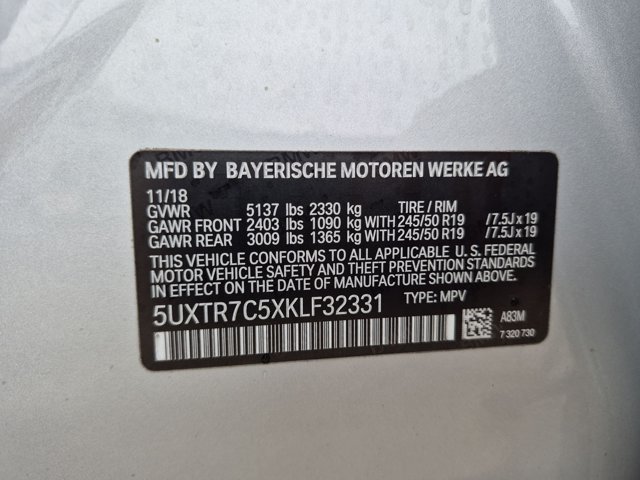 Used 2019 BMW X3 sDrive30i w/ Driving Assistance Package RWD image 26