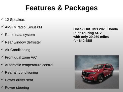 Certified 2023 Honda Pilot Touring image 8
