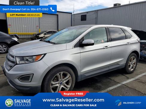 Used 2017 Ford Edge Titanium w/ Equipment Group 301A FWD image 1