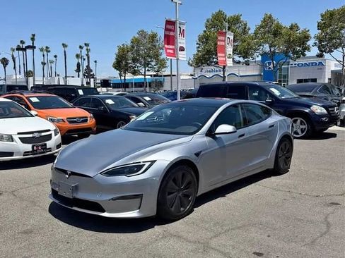 Used 2025 Tesla Model S Plaid AWD/4WD image 2