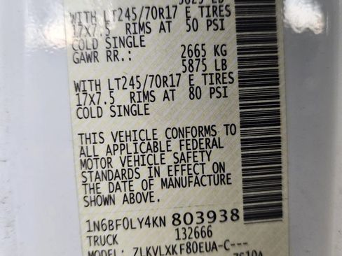 Used 2019 Nissan NV 2500 SV w/ Navigation Package image 27