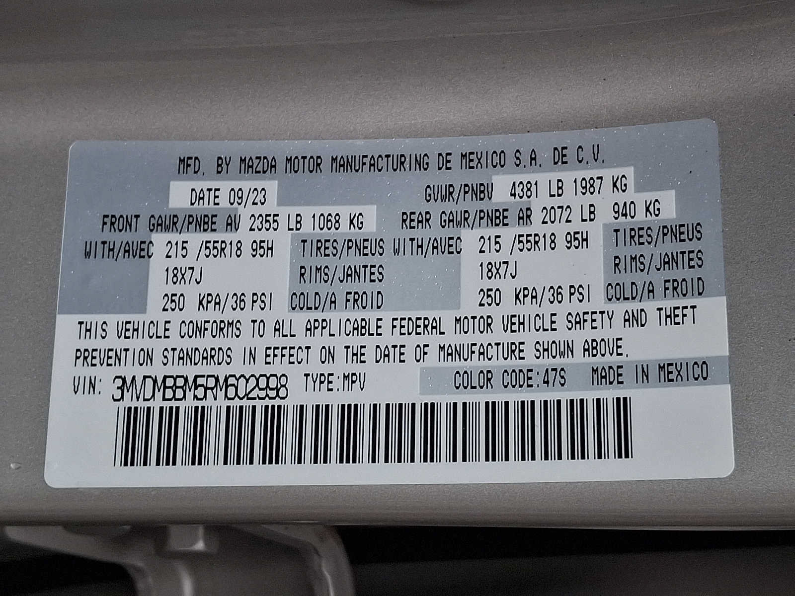 Used 2024 MAZDA CX-30 AWD 2.5 S w/ Select Sport Pkg image 26