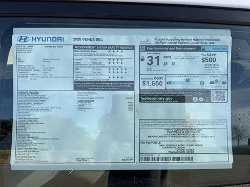 New 2026 Hyundai Venue SEL image 13