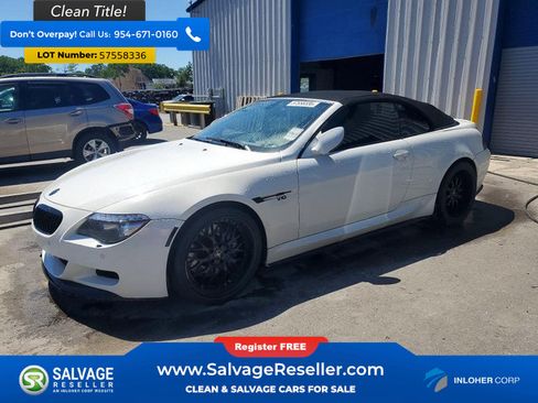 Used 2008 BMW M6 Convertible RWD image 1