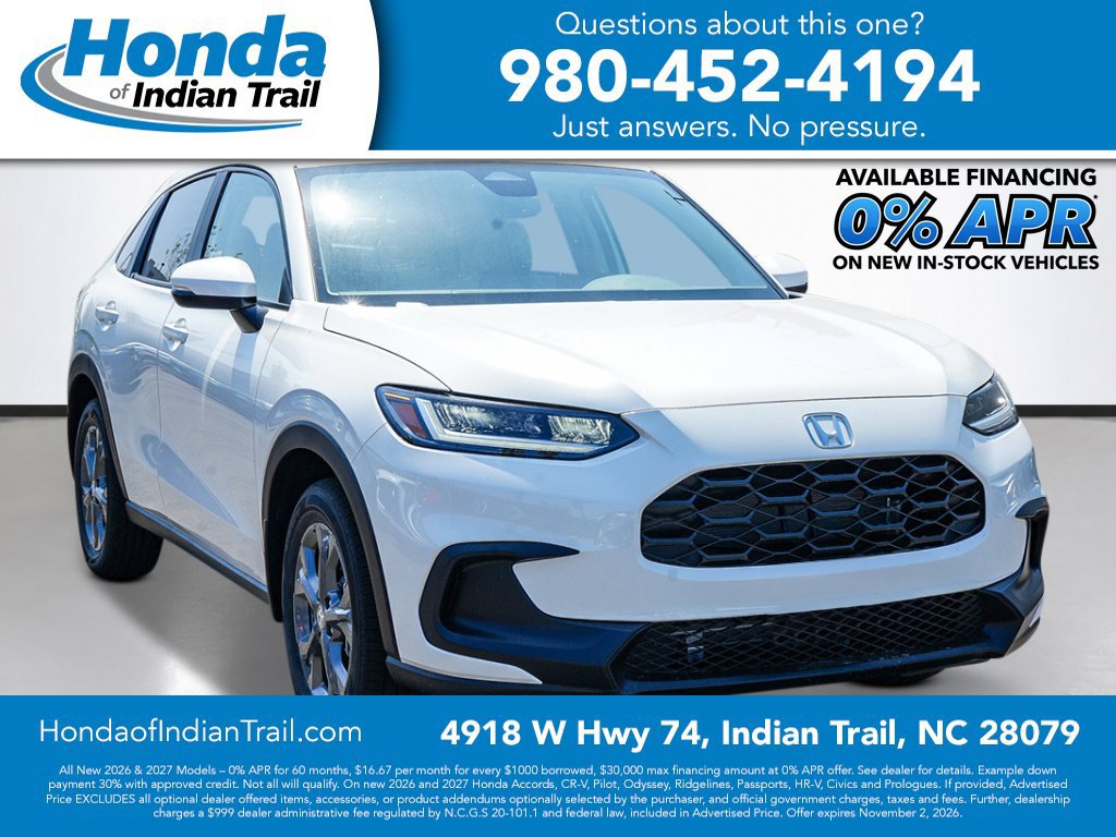 New 2027 Honda HR-V LX 360° Tour