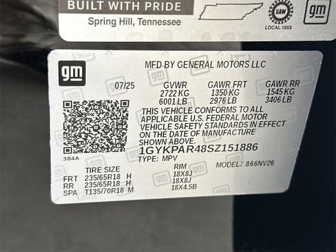 New 2025 Cadillac XT6 Luxury image 38