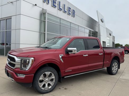 Used 2021 Ford F150 Platinum w/ FX4 Off-Road Package AWD/4WD image 3